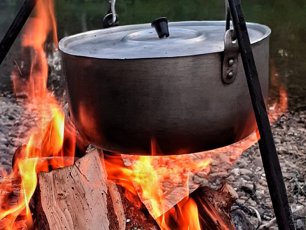 Campfire Cooking - Fox Wood Campsite